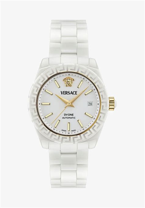 versace watch ceramic white